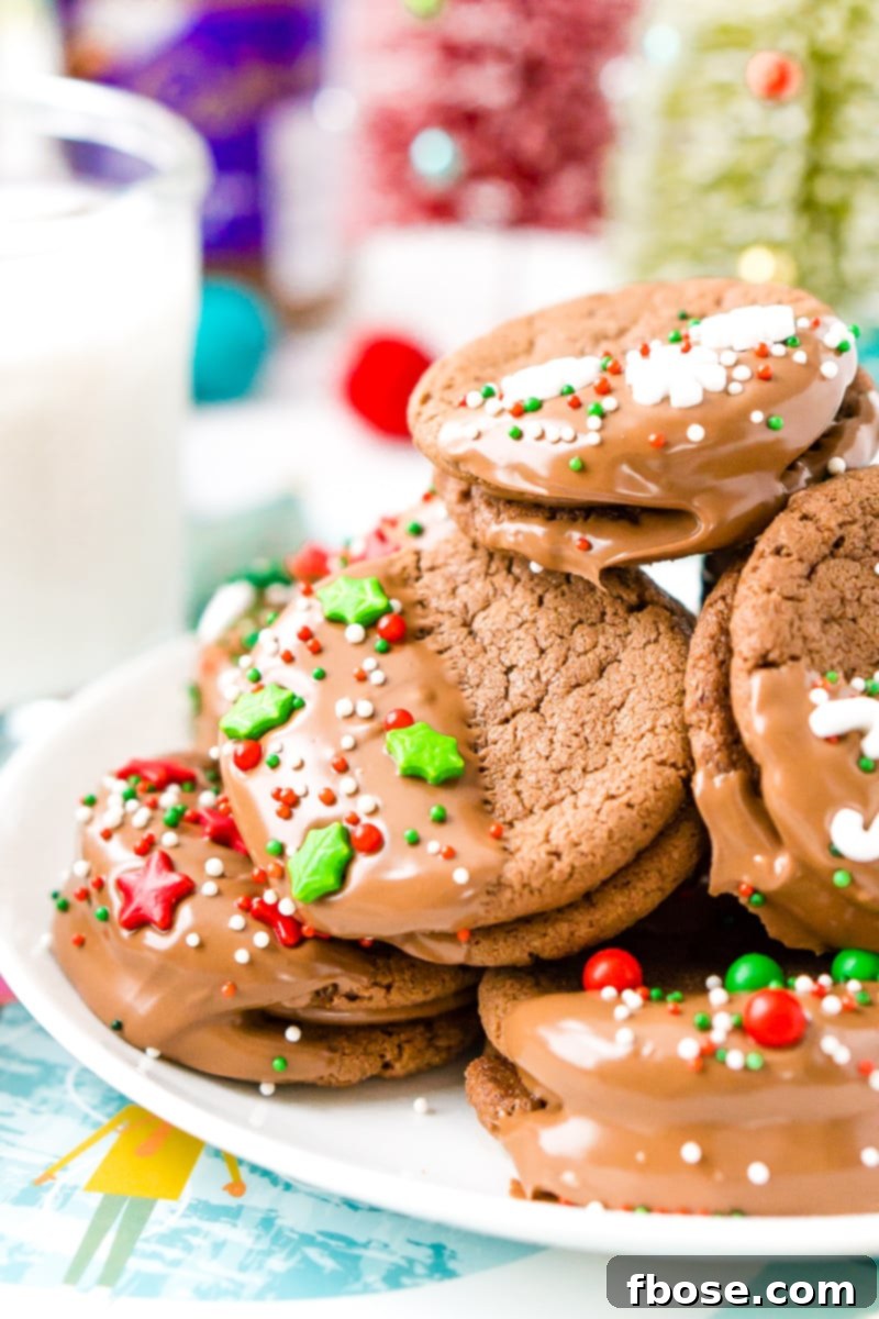 Christmas Cookie Countdown 2 A vibrant assortment of festive Christmas cookies, beautifully arranged and ready for holiday celebrations and cookie swaps.