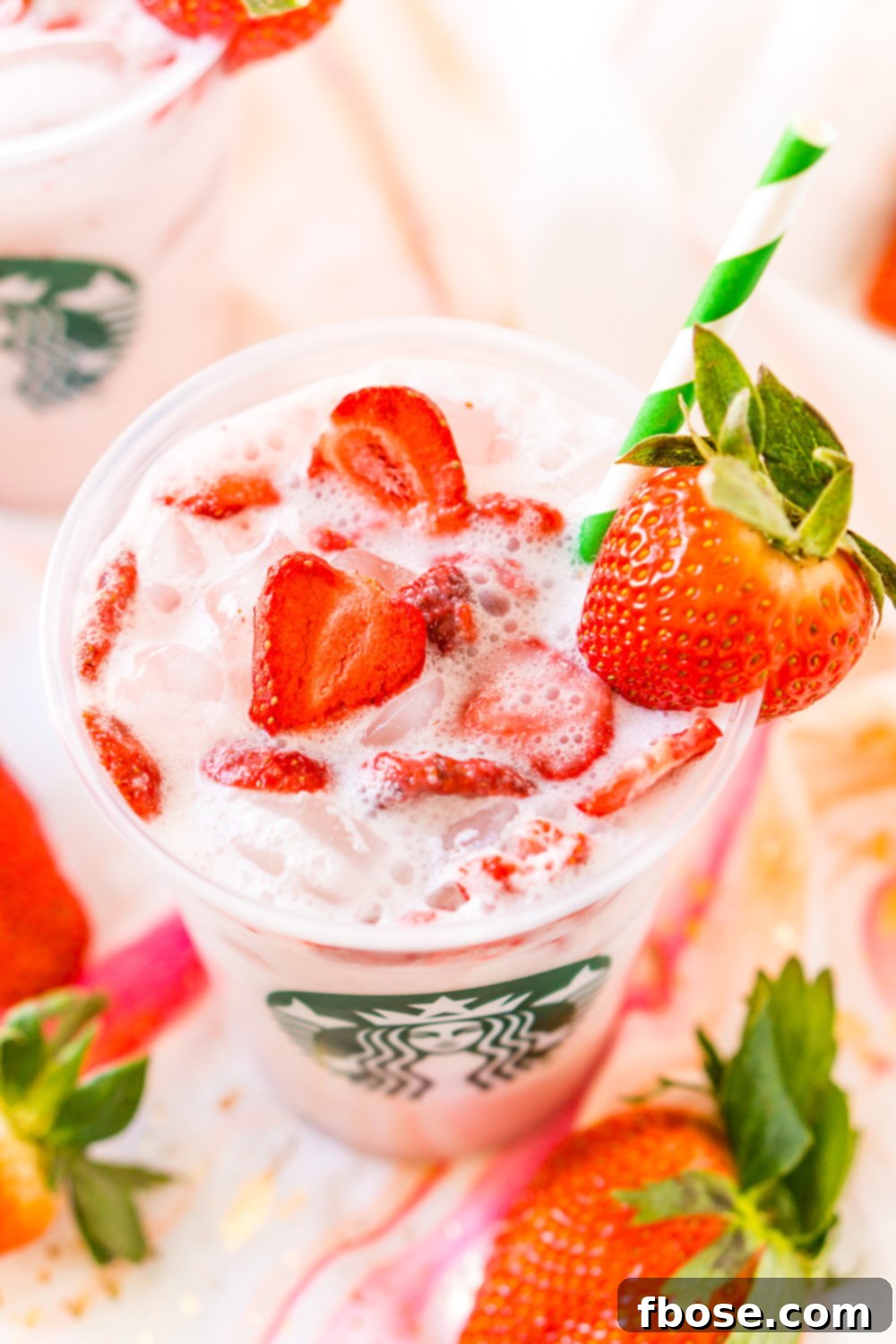 How To make Starbucks Pink Drink at home