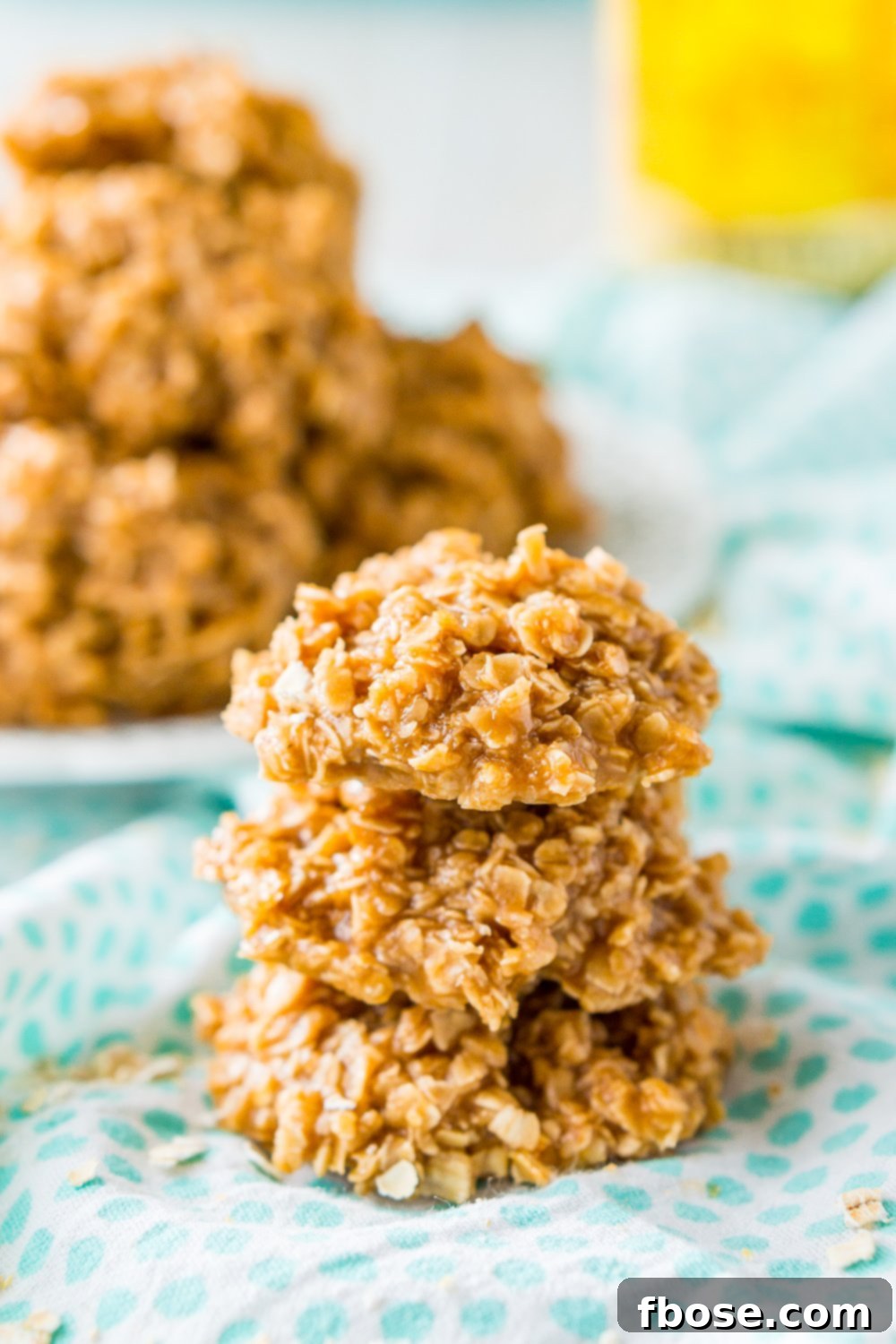 These Kahlua No Bake Cookies are a quick and delicious boozy dessert made with everyone's favorite coffee liqueur, oatmeal, sugar, and pudding!