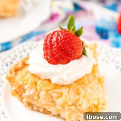 Coconut Custard Pie is a dense and creamy treat made with just 7 ingredients including coconut, milk, and eggs! It’s super simple to whip up for any gathering this spring, especially for Easter dessert!
