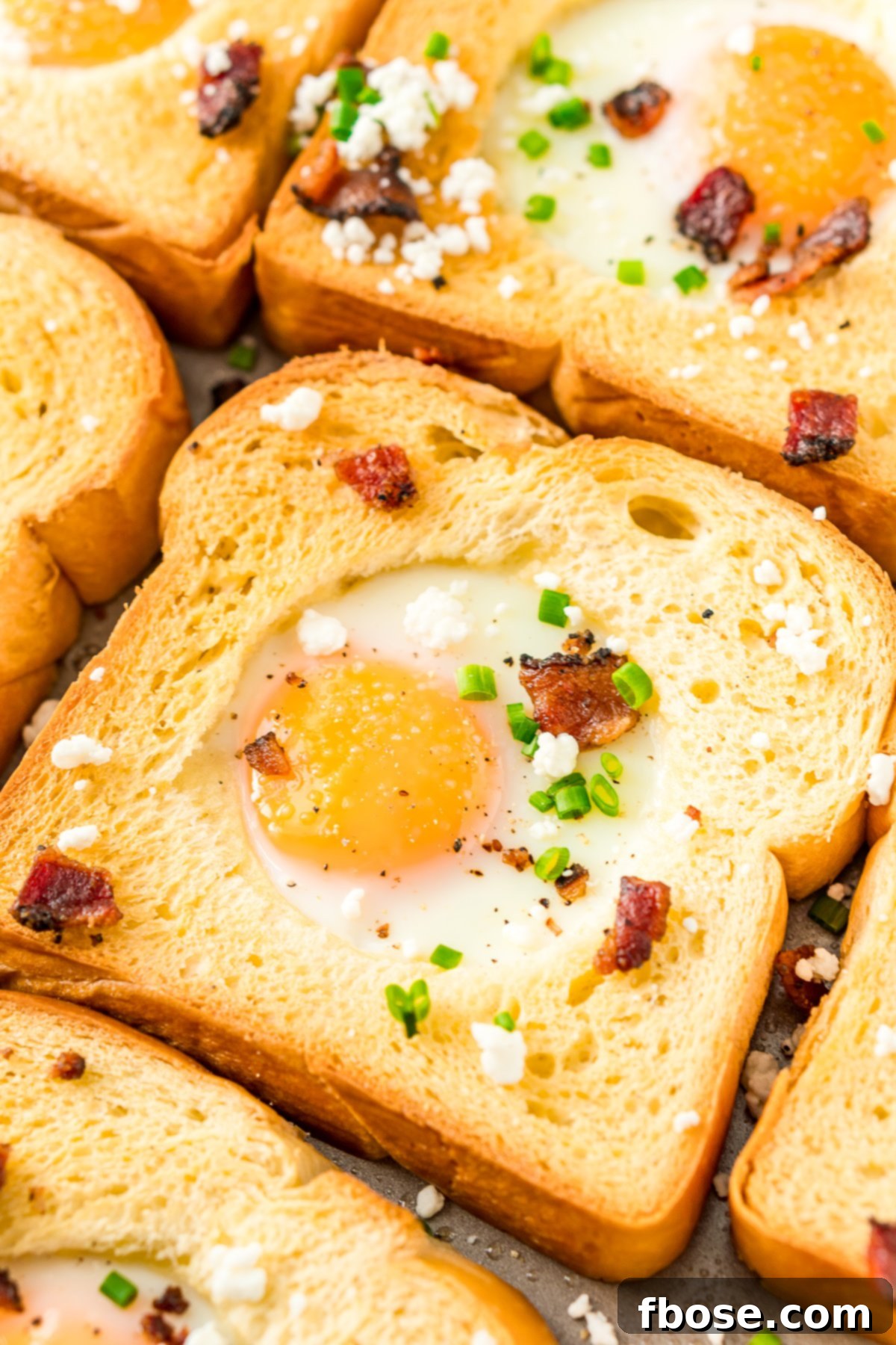 Sheet Pan Egg In A Hole is a simple, delicious breakfast recipe perfect for crowds, made in under 20 minutes.