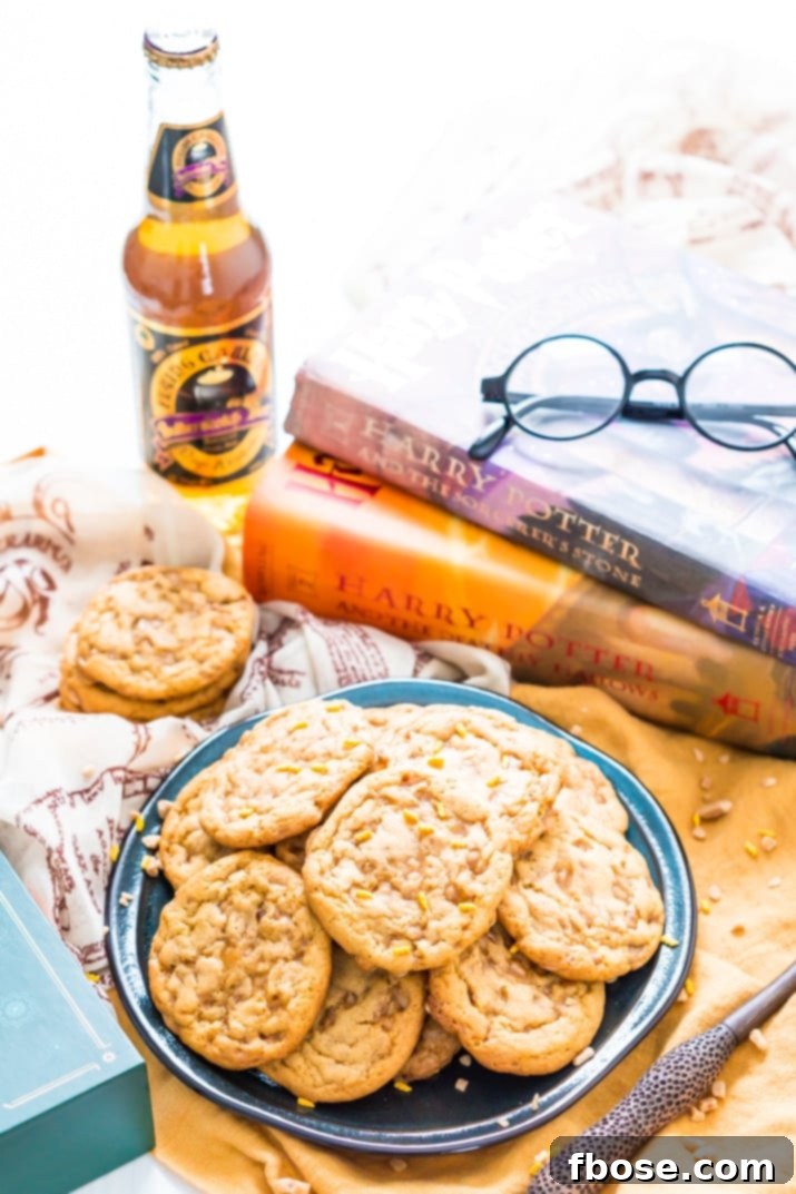 Butterbeer Cookies Recipe for Harry Potter Party