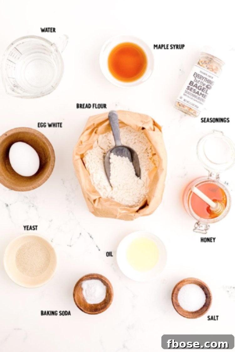 Crafting Your Own Bagels 4 Ingredients to make bagels