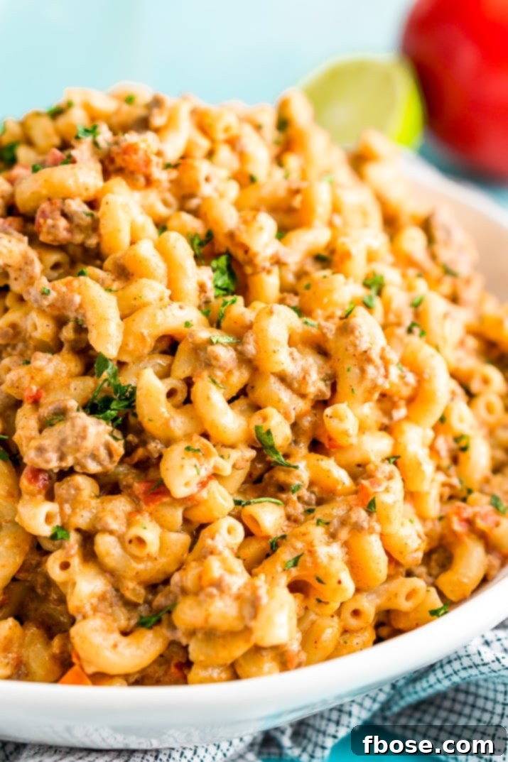 This One-Pot Chili Mac and Cheese is the perfect cheesy recipe for lazy Sundays or a weeknight dinner. It requires minimal prep and is ready in just 30 minutes and combines two of the BEST comfort foods around!