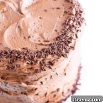 A beautifully baked Black Magic Chocolate Cake.