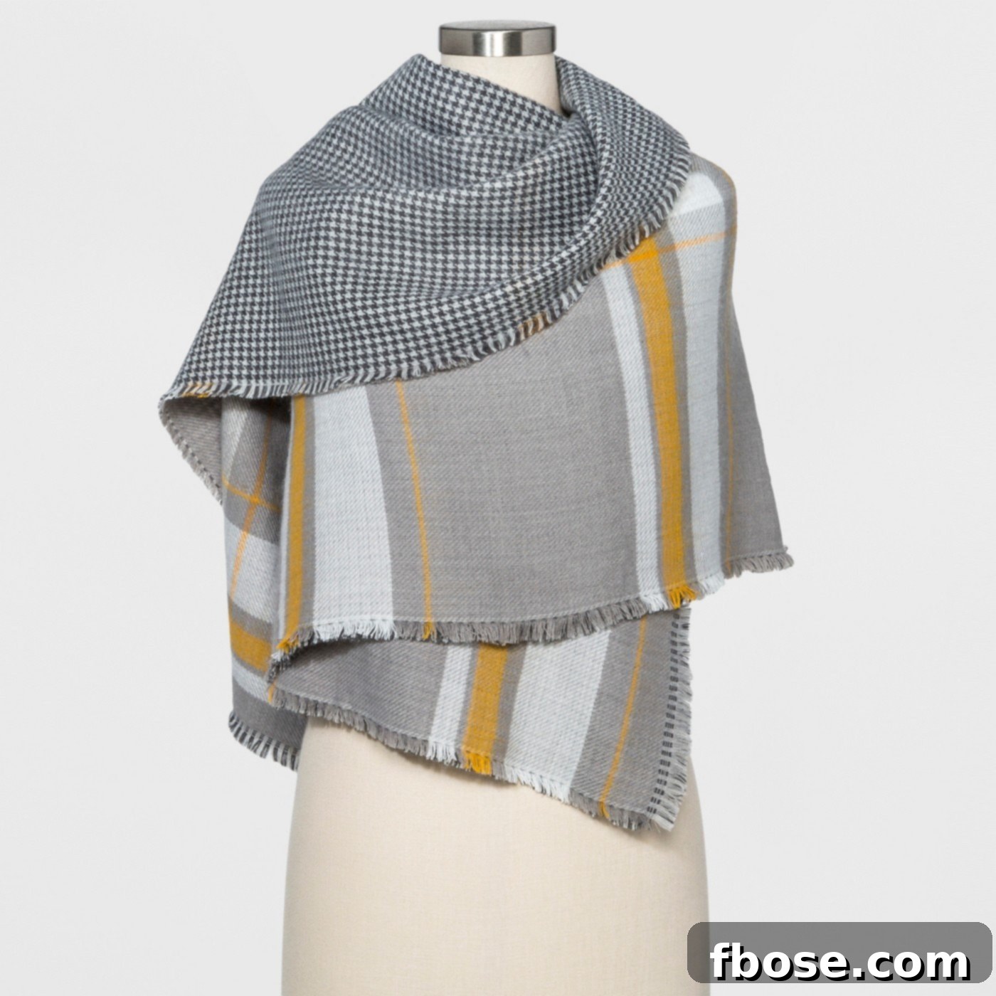 Cozy A New Day Fleece Lined Cable Knit Scarf, a warm and stylish accessory for colder days.