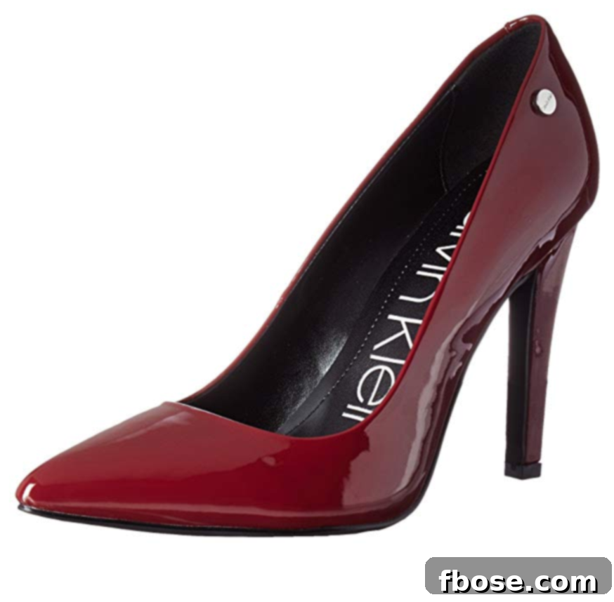 Sophisticated Calvin Klein Brady Dress Pump, a timeless heel that elevates any formal or semi-formal attire.