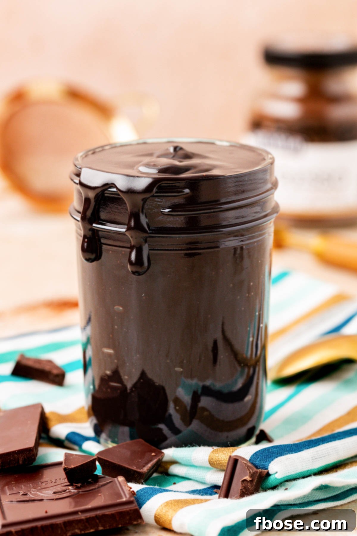 Rich Hot Fudge Sauce 6 Hot fudge in a jar.