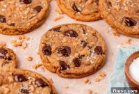 Brown Butter Toffee Chocolate Chunk Cookies