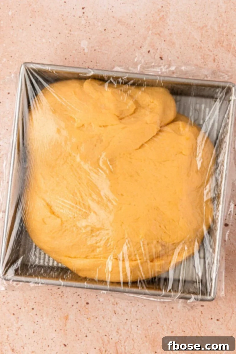Eggnog Delight Swirls 7 Rising Dough