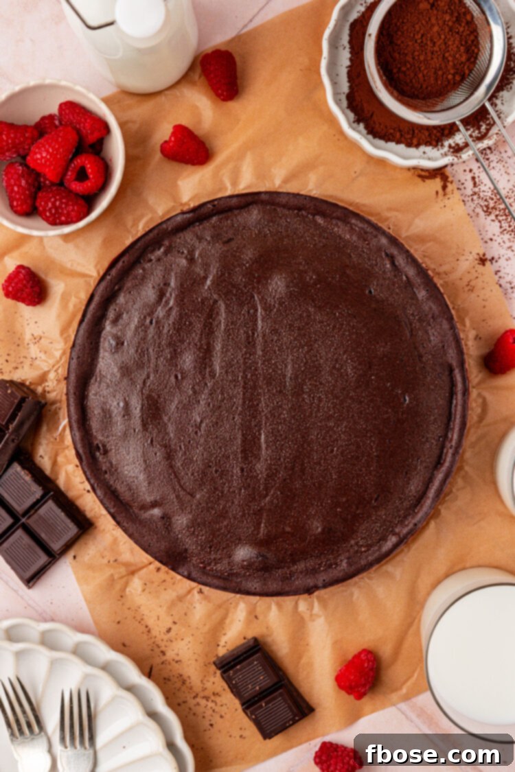 Chocolate Cake Photography