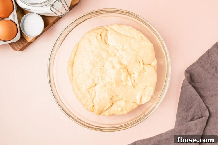 Turn dough out to flour surface.